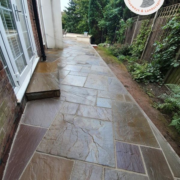 Indian stone path Indian stone path